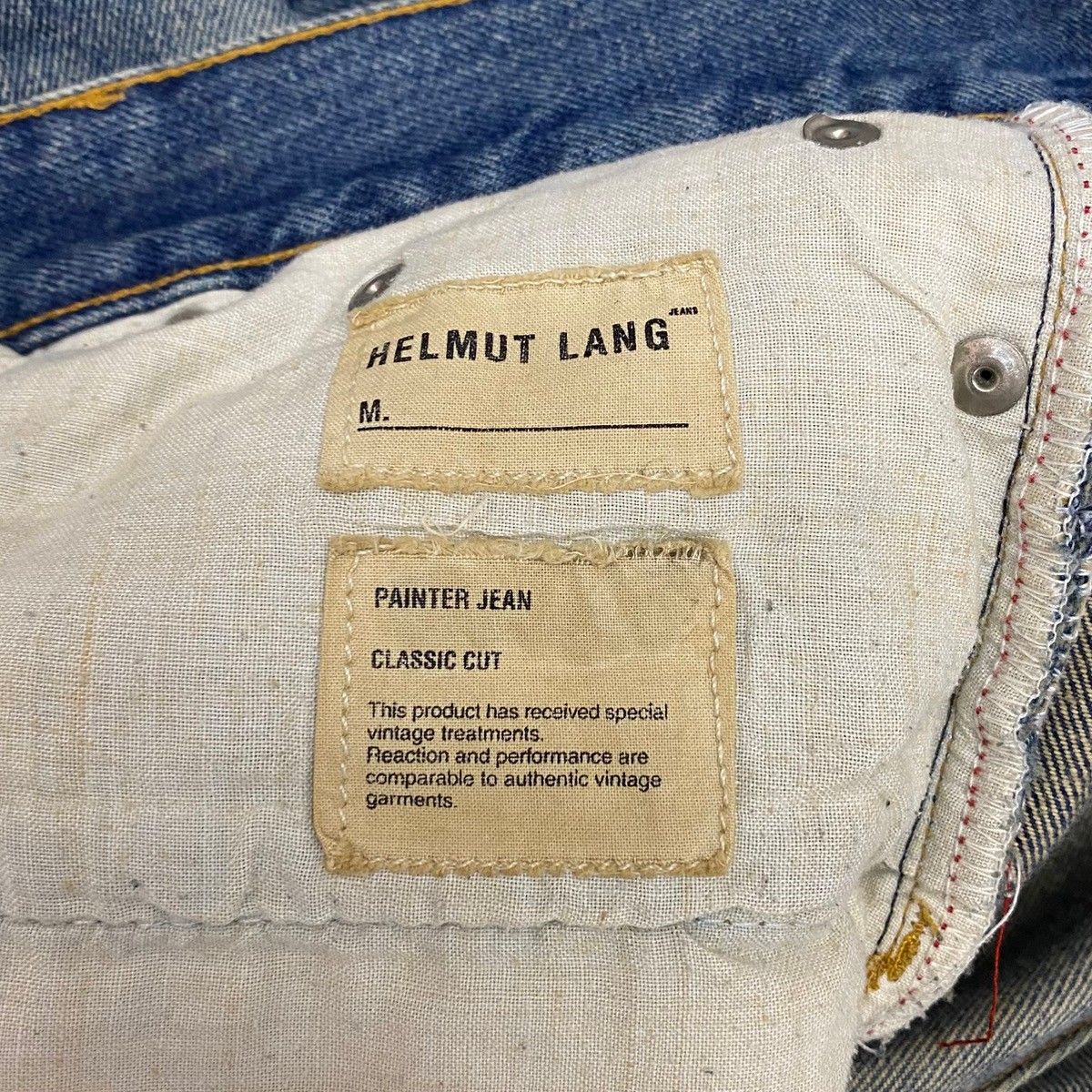 ヘルムートラング Helmut Lang 90's PAINTER JEAN 本人期 ペンキ