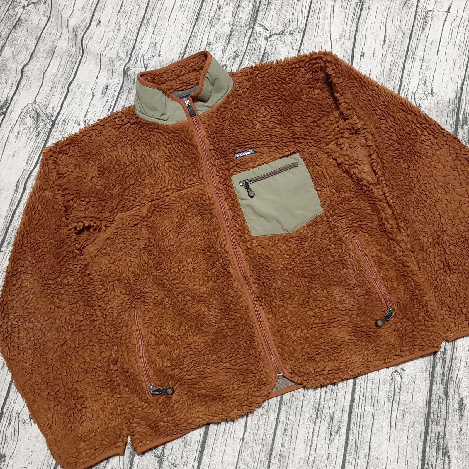 patagonia クラシックレトロカーディガン ブラウン フリース 2003