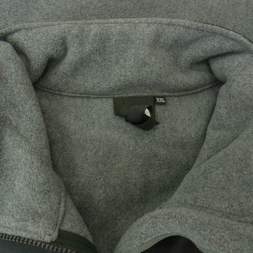 THE NORTH FACE ノースフェイス NA71951 DENALI JACKET デナリ ジャケット マイクロ フリース ジャケット ブラック系 グレー系 XXL 新古品 KANDAIZUMI_COM