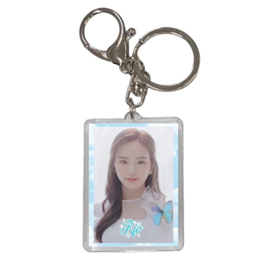 リオ NiziU ニジュー 写真入り キーホルダー 韓流 グッズ js005-6  