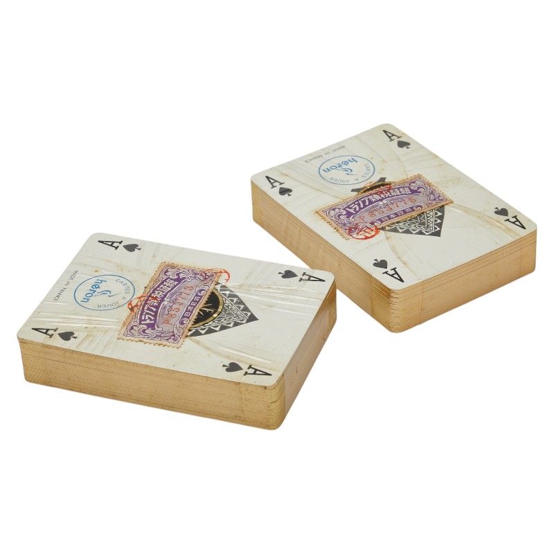 ルイ ヴィトン モノグラム トランプ 2セット ホワイト イエロー 紙 レディース LOUIS VUITTON 1-0201759