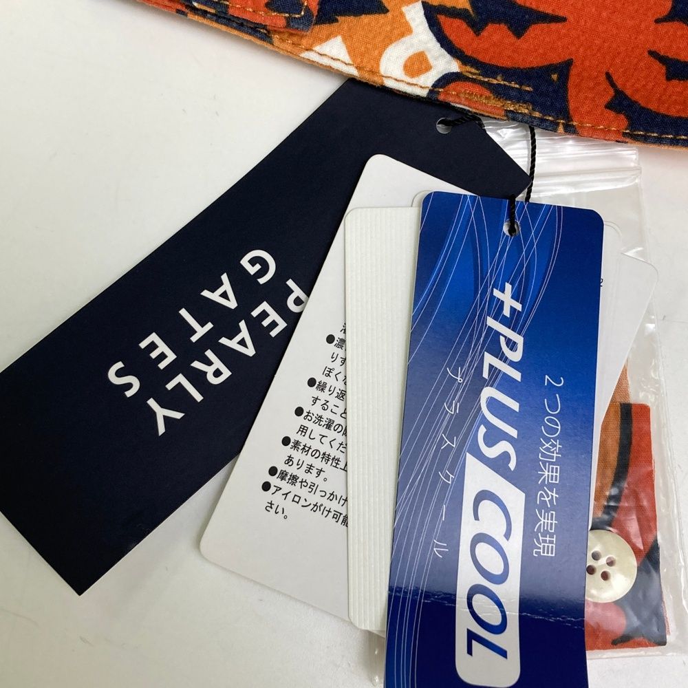 サイズ 6 PEARLY GATES パーリーゲイツ ハーフパンツ シアサッカー ヤシの木総柄 オレンジ系 240101530513 ゴルフウェア メンズ ストスト LLC-HASEGAWATOSO_COM