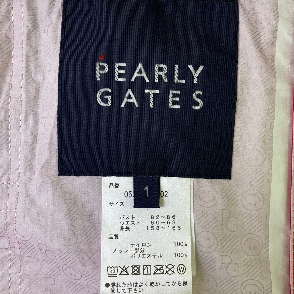 サイズ：1 PEARLY GATES パーリーゲイツ 053-2988302 多機能 レイン