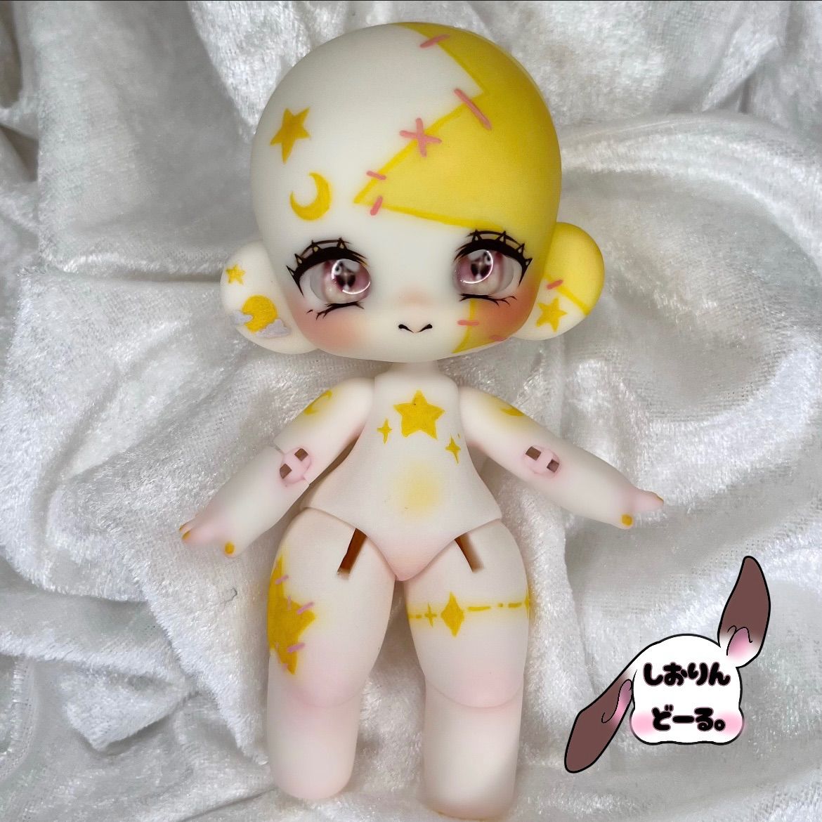 クリスマス価格！【しおりんどーる。】子犬わたあめ⭐︎ぽてっと天使 