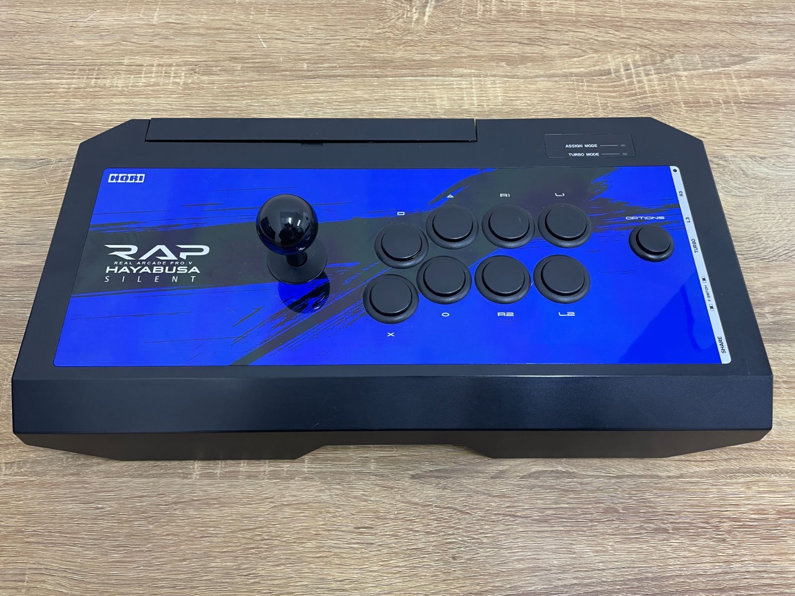 【美品】HORI RAP HAYABUSA アーケードスティック USB接続 HORI RAP HAYABUSA アーケードスティック RAP HAYABUSA アーケード