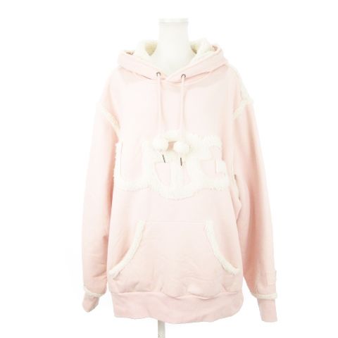 アグ UGG × テルファー TELFAR ロゴフーディー プルパーカー