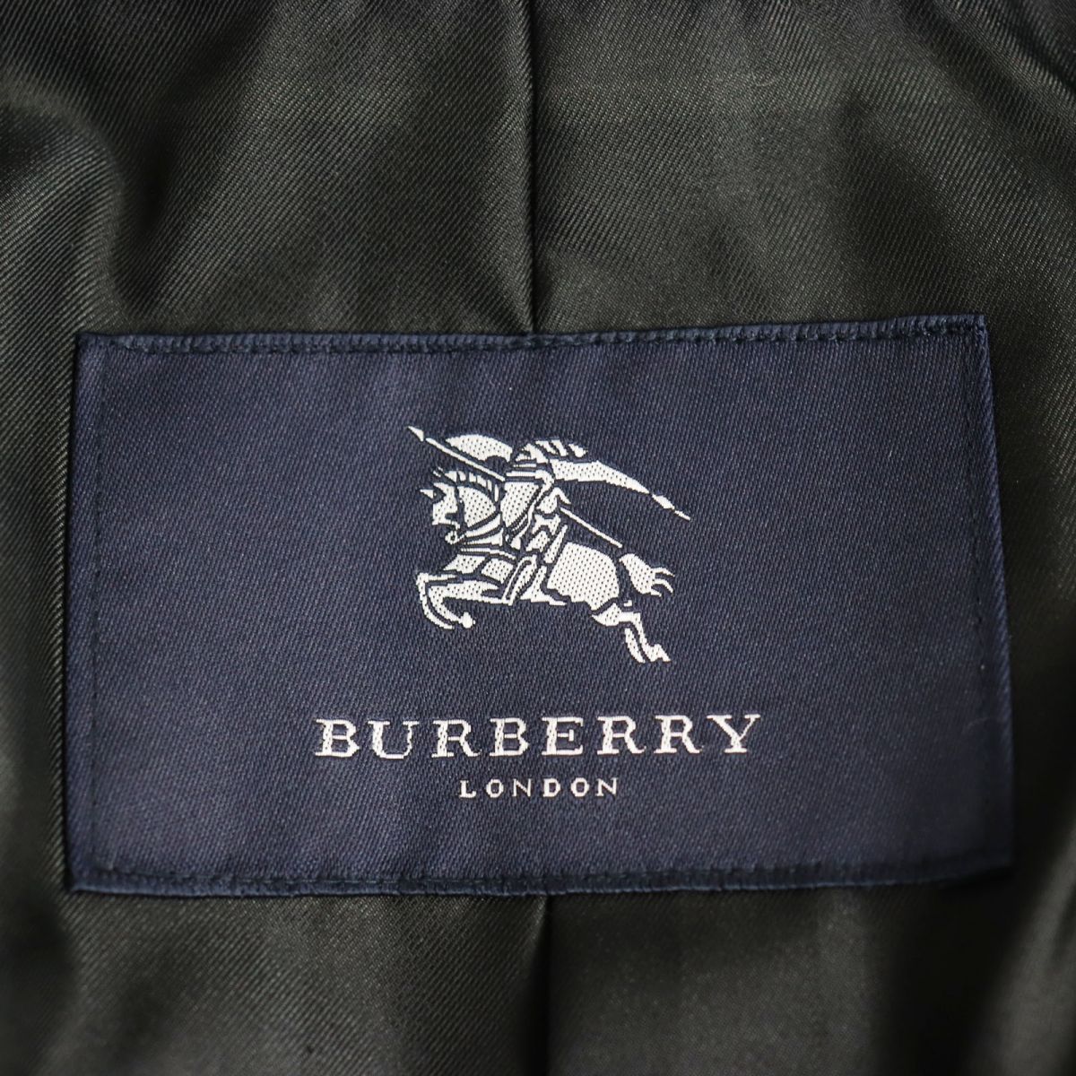 良品○BURBERRY LONDON バーバリーロンドン カシミヤ/アンゴラ混