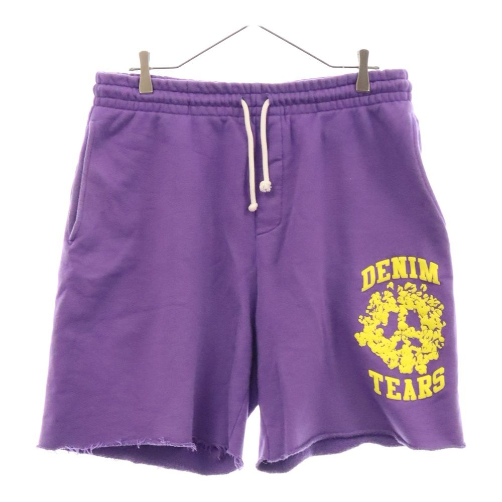 DENIM TEARS (デニムティアーズ) 24SS University Sweat Shorts 