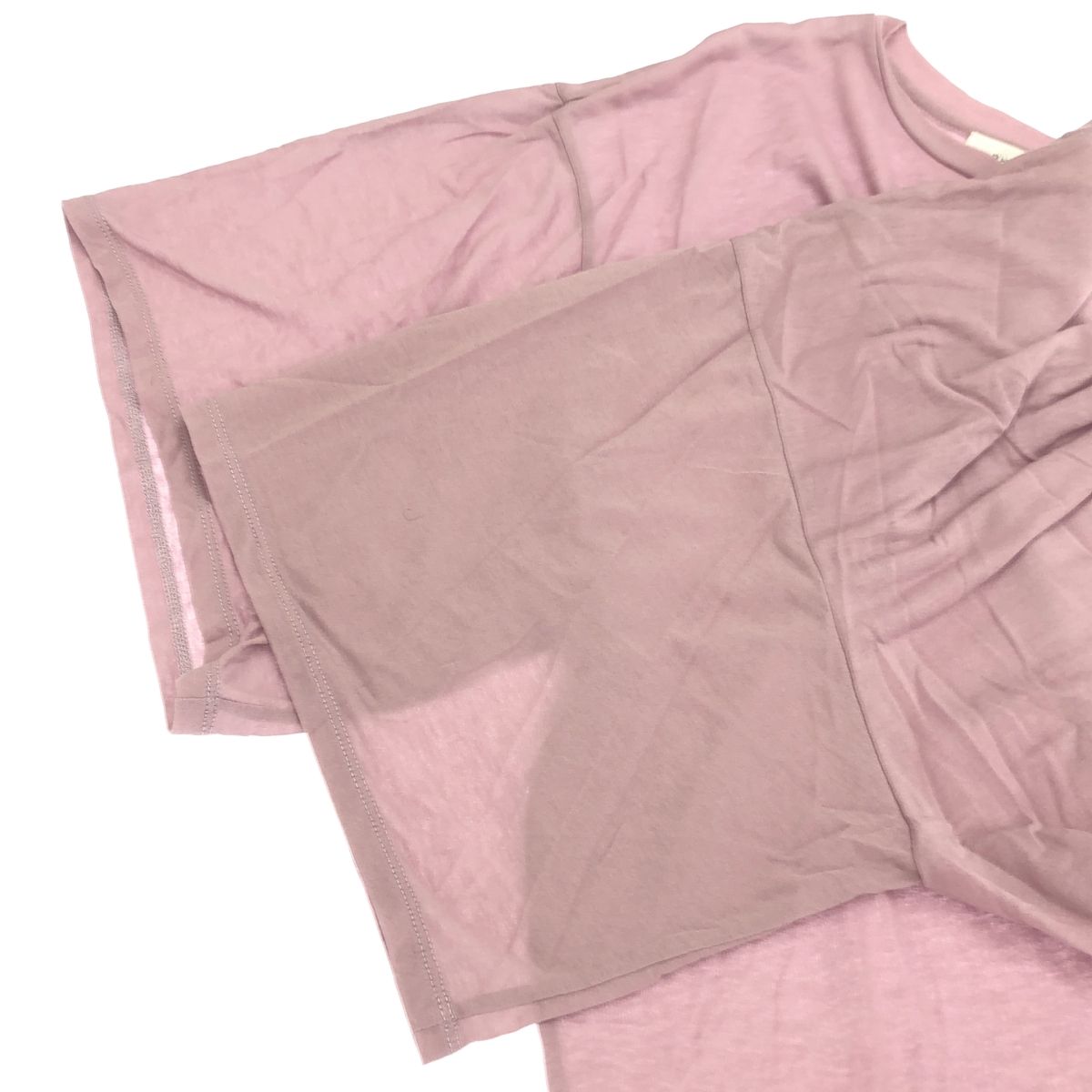 PHEENY フィーニー Cotton nylon seer S/S Tee コットンナイロンシアー 