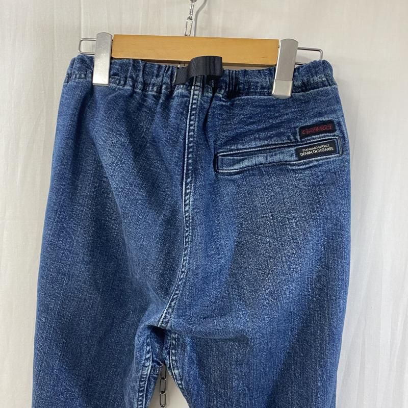 GRAMICCI  グラミチ その他ボトムス 3788603 GRAMICCI × DENIM DUNGAREE ストレッチデニムパンツ インディゴブルー 02(160cm)