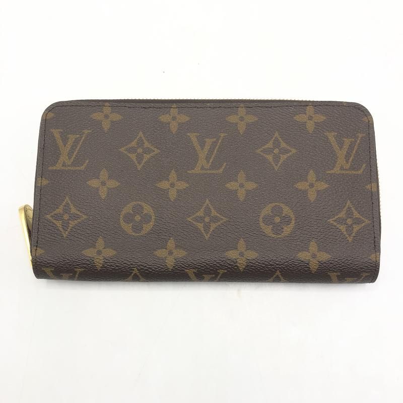 LOUIS VUITTON ジッピーウォレット 財布 M42616 モノグラム ブラウン ルイ ヴィトン 10