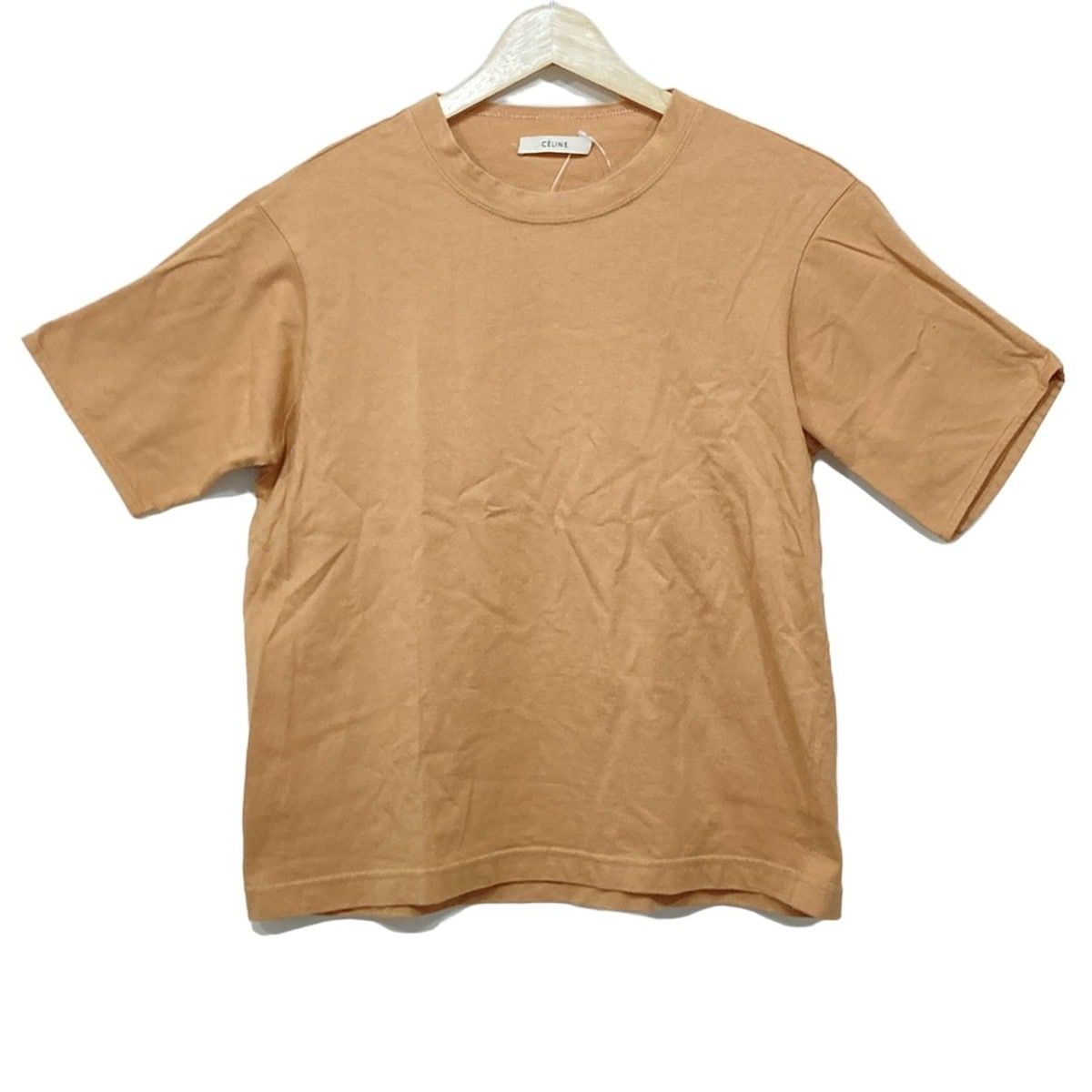 CELINE セリーヌ 半袖Tシャツ サイズS レディース - ベージュ クルーネック