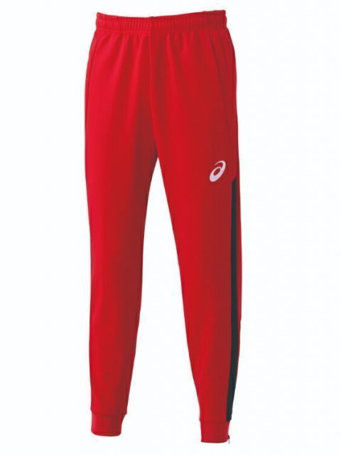 asics アシックス M KNT LG PNT クラシックレッド M 2101A076 600 | スポーツ スポーツウェア サッカー フットサル マルチパンツ 長ズボン ボトムス ジャージ メンズ スポーツ用品 部活 練習 ロゴ ワン