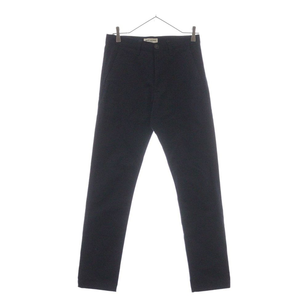 SAINT LAURENT PARIS サンローランパリ ボタンフライ ストレッチ スリムフィット スキニーチノパンツ ネイビー 582300 Y812K