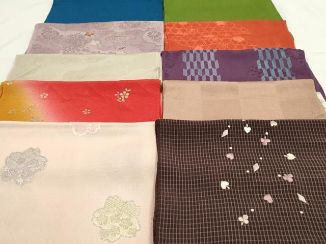 平和屋本店 和装小物 帯揚げ10枚 DZAA10904kh5