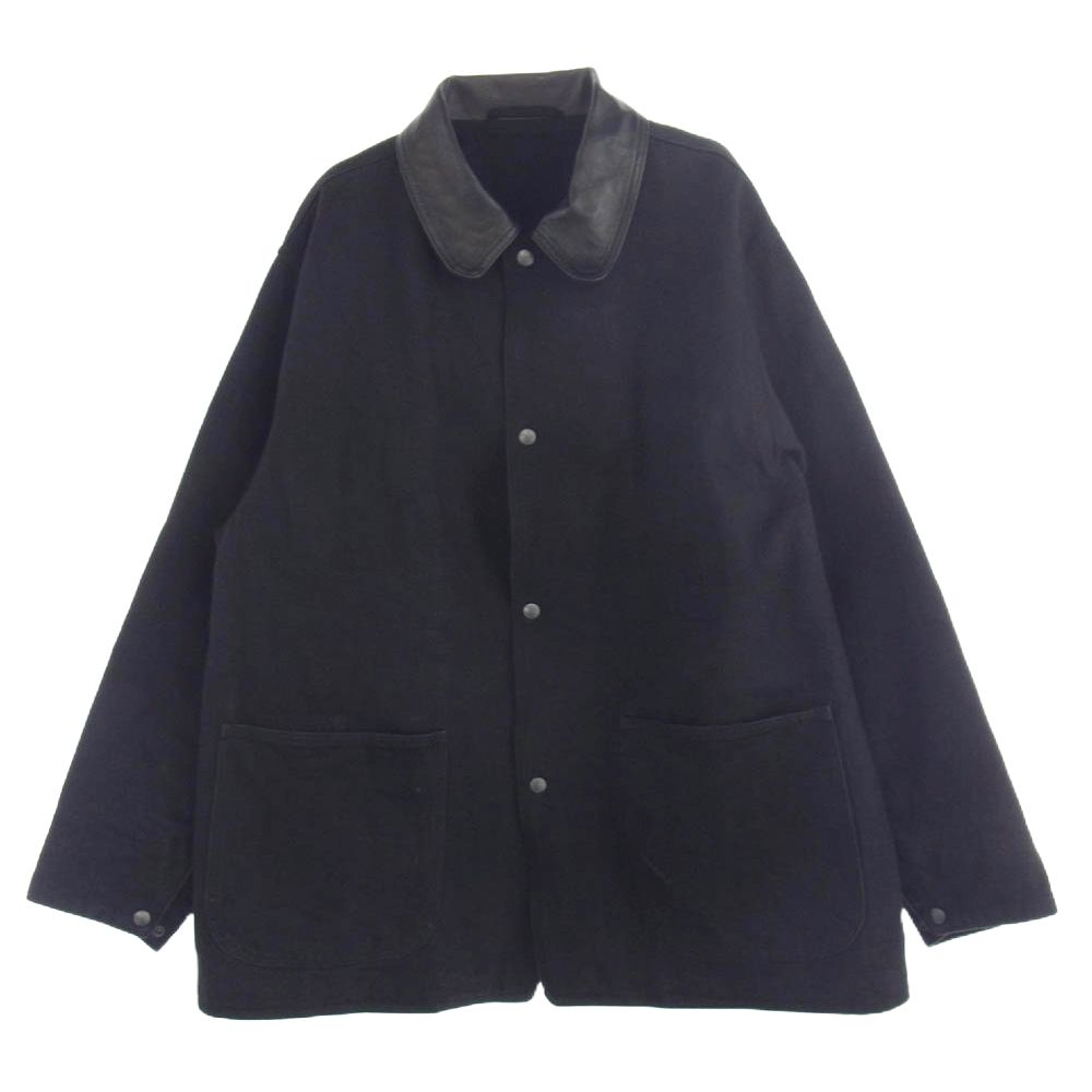 COMOLI コモリ 24AW A03-01027 デニム レザー ワークジャケット 