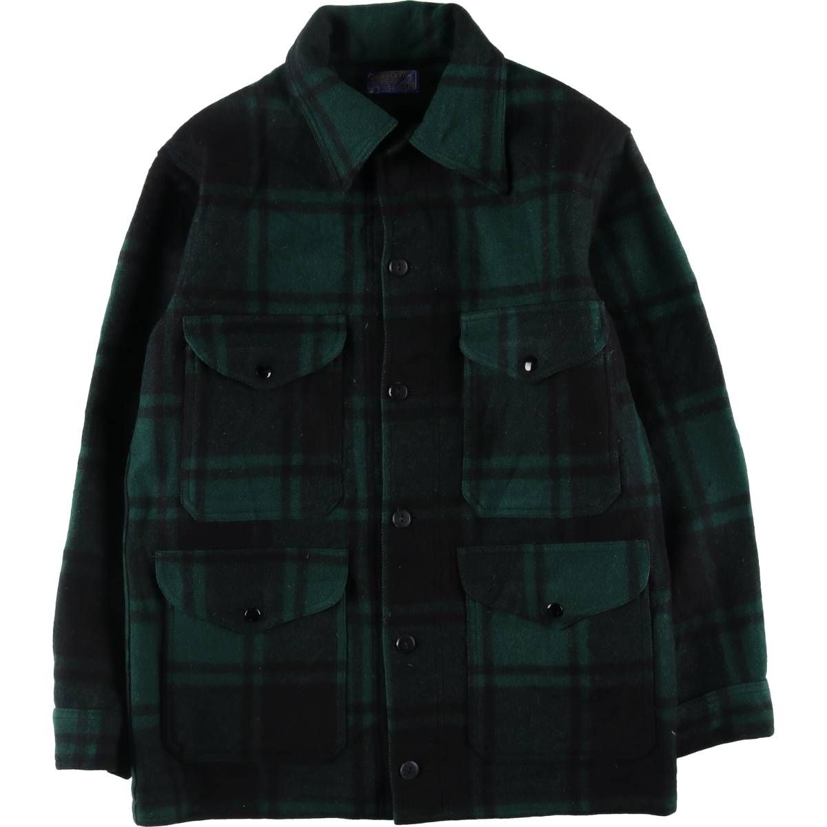 古着 70年代 ペンドルトン PENDLETON チェック柄 ウールジャケット USA製 メンズM相当 ヴィンテージ/eaa507180