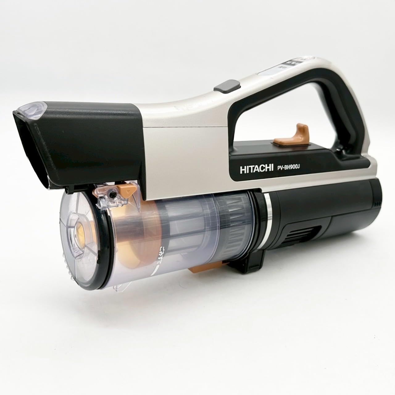 日立 掃除機 パワーブーストサイクロン コードレス スティッククリーナー PV-BH900J N シャンパンゴールド 本体 多彩ツール きわだつパワー 自走式 ○1491