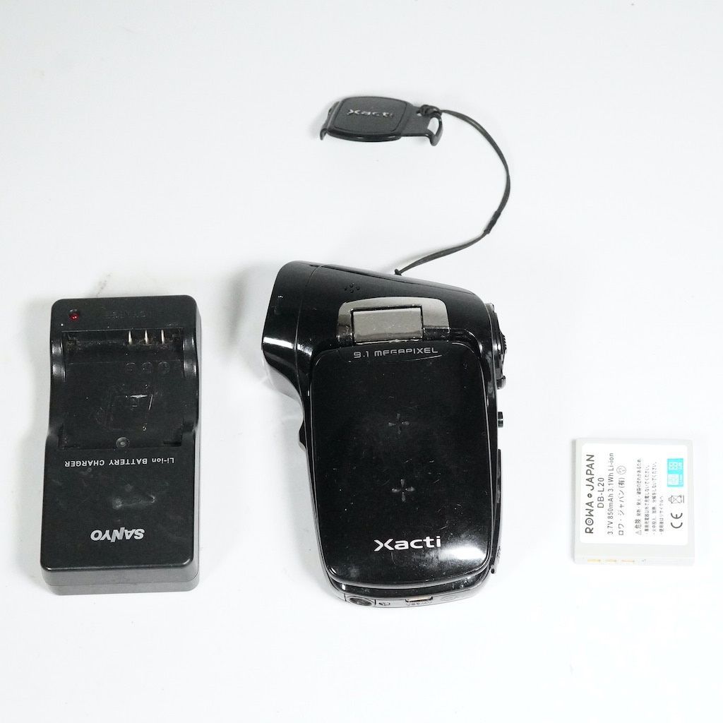SANYO サンヨー Xacti DMX-CG9 ブラック 返金保証 |1892
