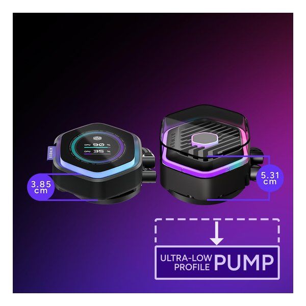 Cooler Master クーラーマスター MasterLiquid 360 Atmos II VRM Fan White MLX-D36M-A25SZ-VW 2658426 VETTDRUCK_DE