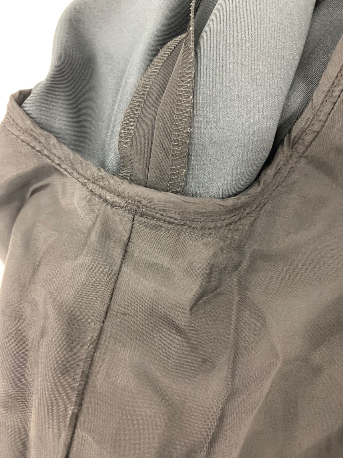 エムズグレイシー 111513 ワンピース 40 ブラック 切替 リボン