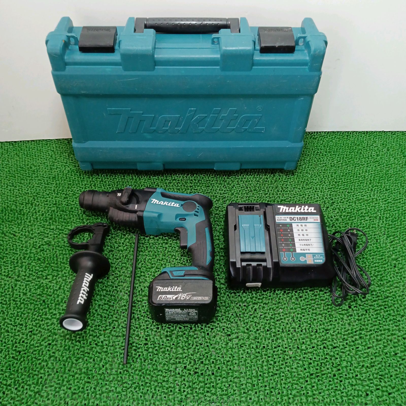 makita16mm充電式ハンマドリルHR165D - メルカリ