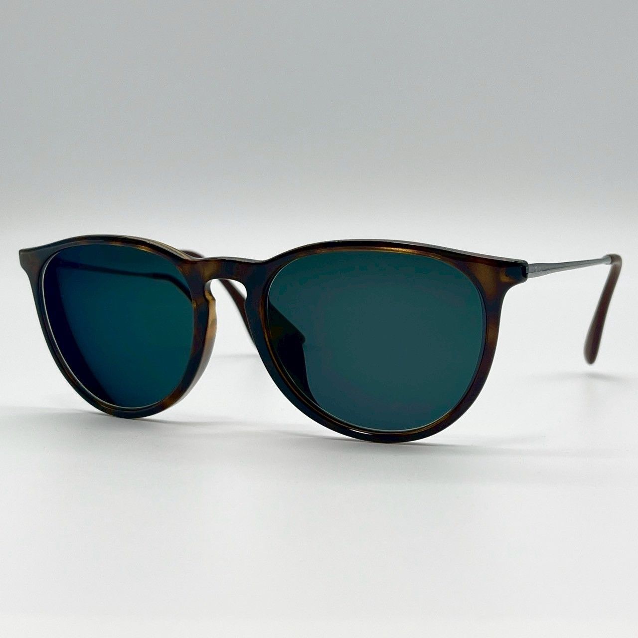 みー レイバン エリカ ERIKA ブラウン シルバー サングラス 美品 70914 Ray