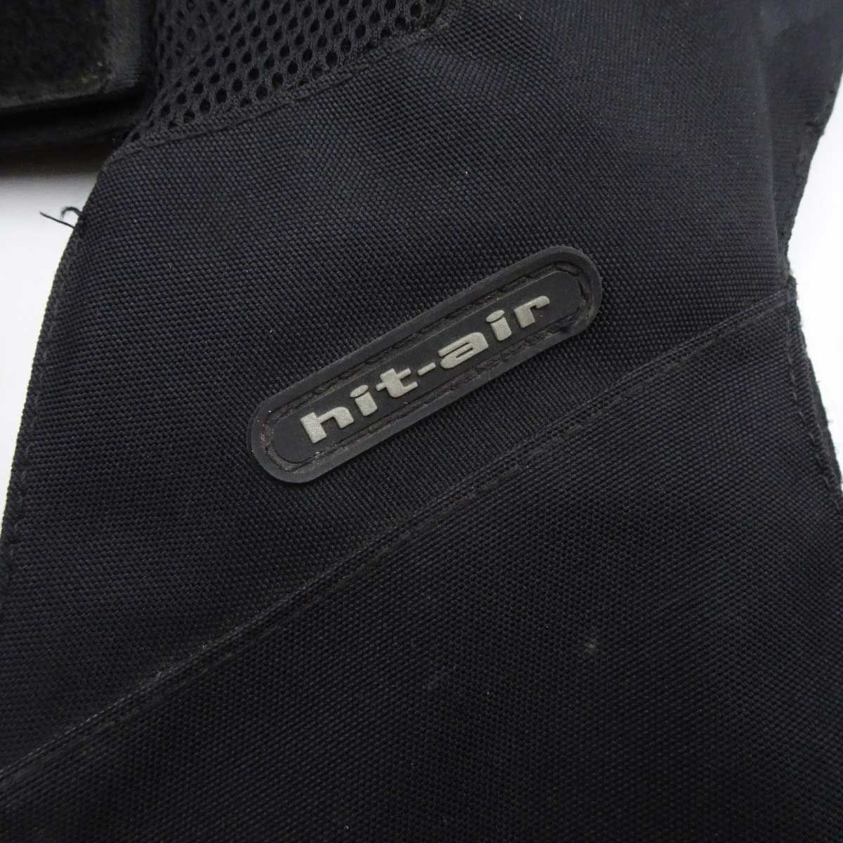 爆安！ ヒットエアー 乗馬用 一体型エアバッグ H-model H-M プロテクター M-2XL ブラック hit-air 乗馬 馬術