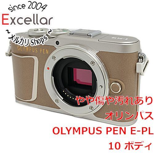 bn:18] OLYMPUS ミラーレス一眼 OLYMPUS PEN E-PL10 ボディ ブラウン