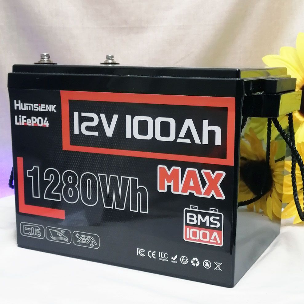  リン酸リチウムバッテリー 12 V 100 AH LiFeP 04 充電池 電池充電器 電池 充電池
