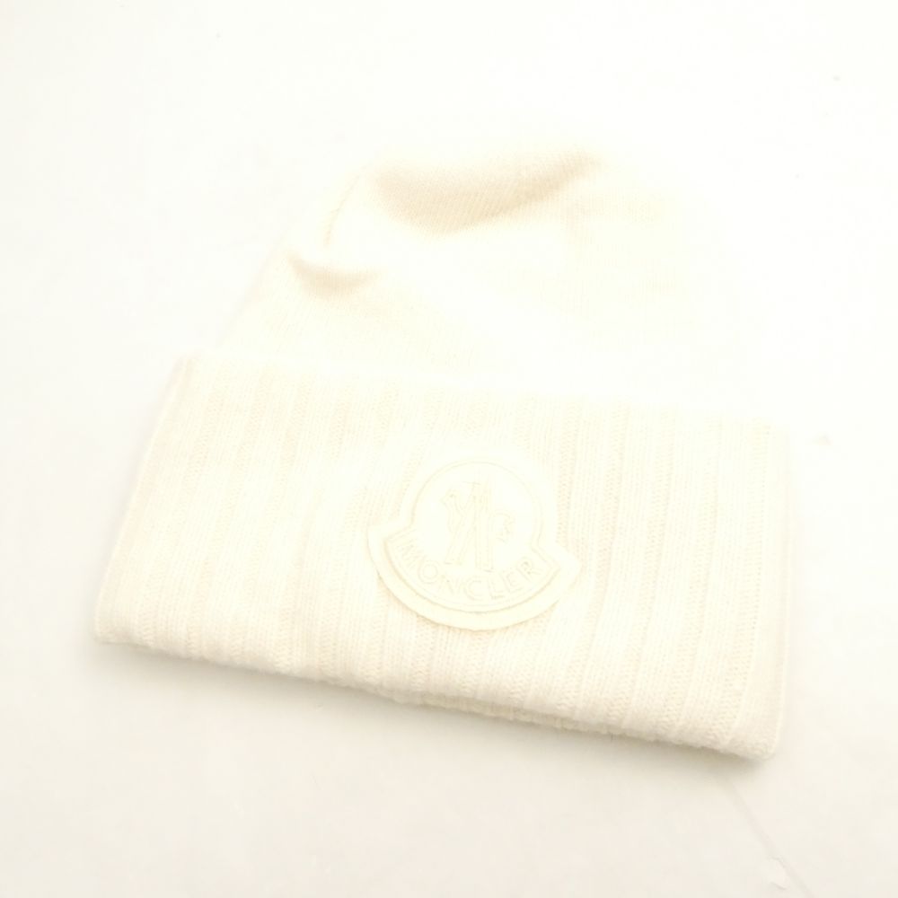 MONCLER モンクレール BERRETTO TRICOT E20939964500 帽子 F ウール100％ ニットキャップ ニット帽 メンズ AY7006