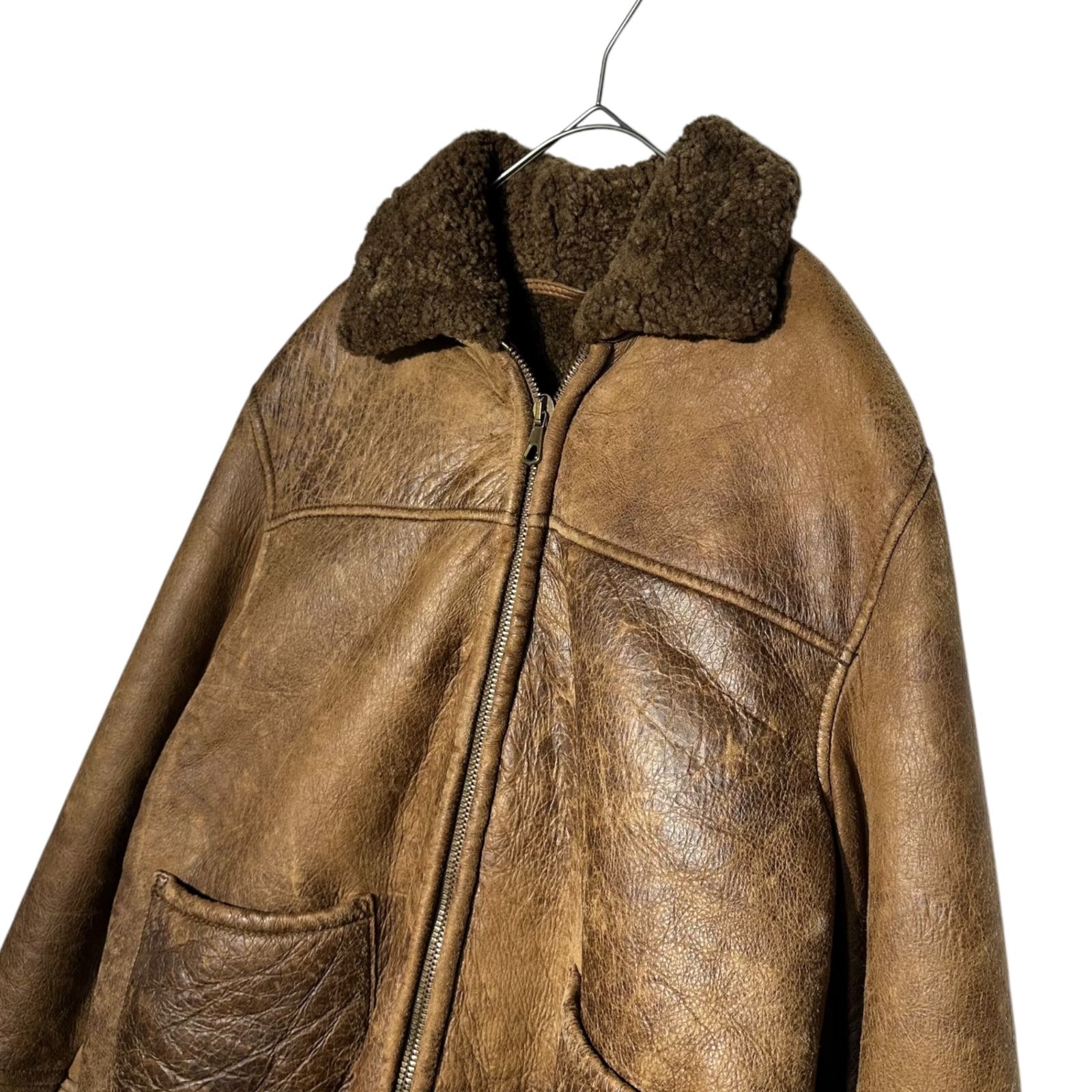 古着 80〜90s EMPORIO ARMANI リアルムートンジャケット EMPORIO