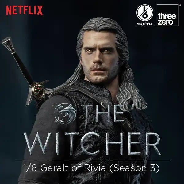 Threezero 1/6 ウィッチャー リヴィアのゲラルト (シーズン3) 新品
