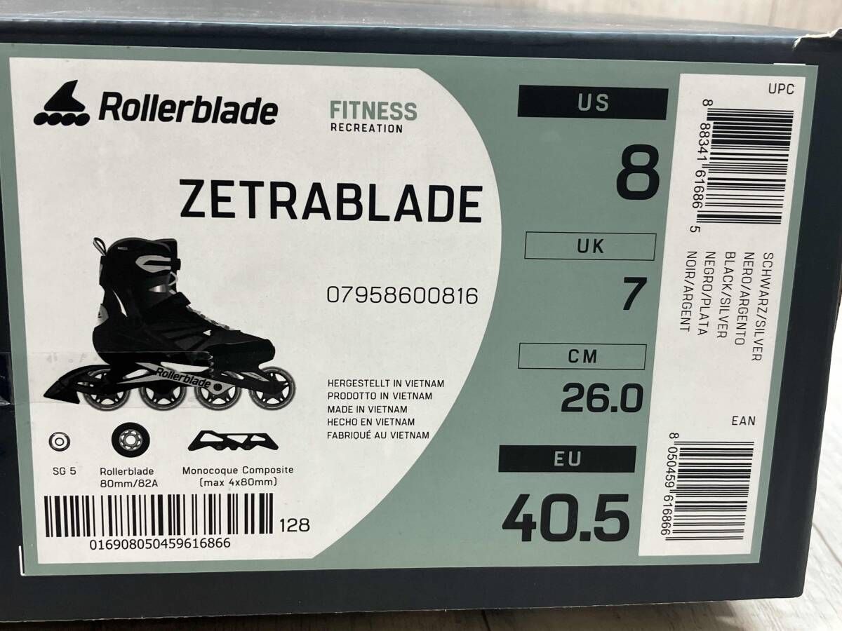 ROOLER BLADE ZETRA BLADE インライン ローラースケート 26cm