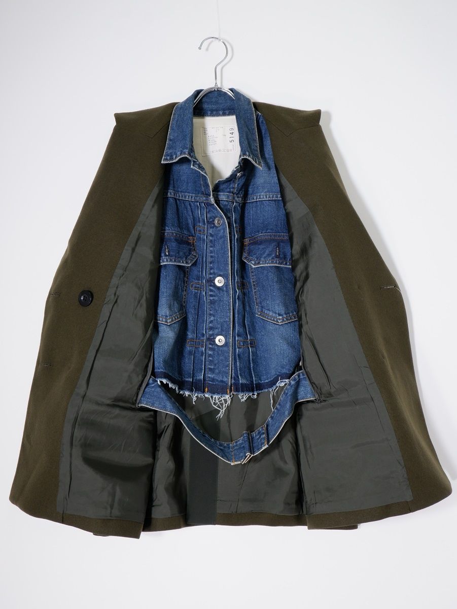 sacaiサカイ 2020AW DENIM MIX JACKETデニムミックスジャケット