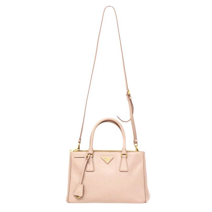 美品】PRADA プラダ ハンドバッグ BN1801 サフィアーノ カメオ