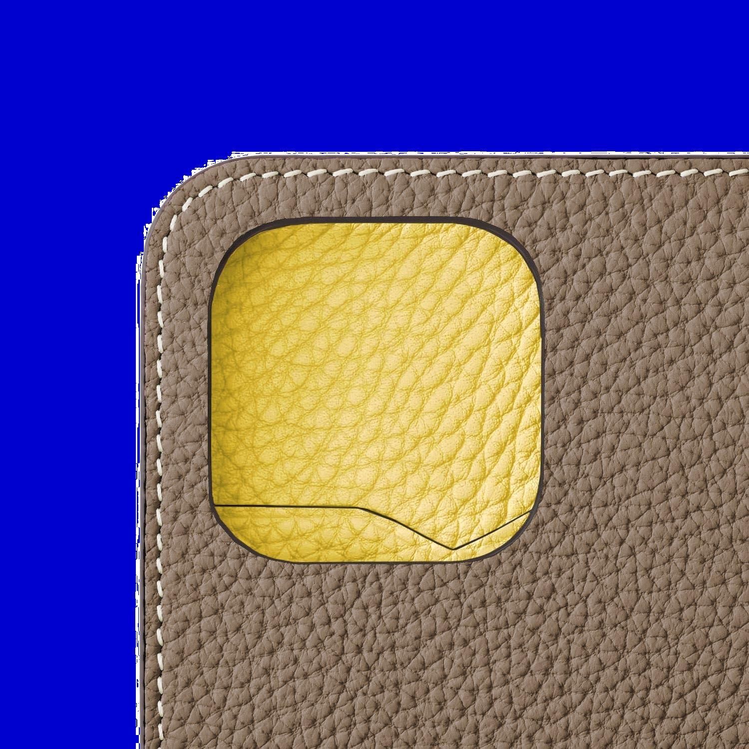 BONAVENTURA 注文 iPhone16pro エトープ×イエロー BONAVENTURA】(for