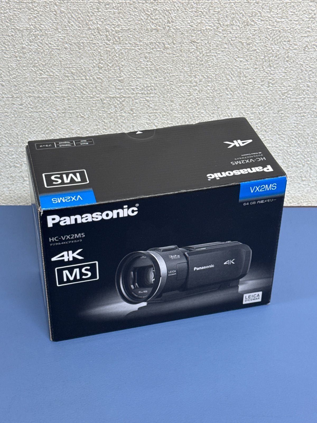 新品未使用保証 Panasonic HC-VX2MS-KJ [デジタル4Kビデオカメラ 内蔵 