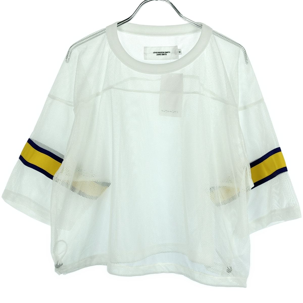 JOHN MASON SMITH ジョン メイソン スミス 25SS ポリエステルメッシュ  