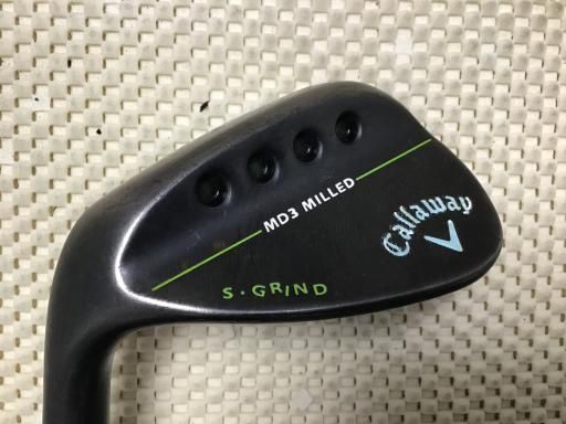 キャロウェイ MD 3 マットブラック 52° 10°S レフティ USA ウェッジ WG Dynamic G フレックスS メンズ 男性用 左利き レフティ 左用 Cランク ゴルフクラブ