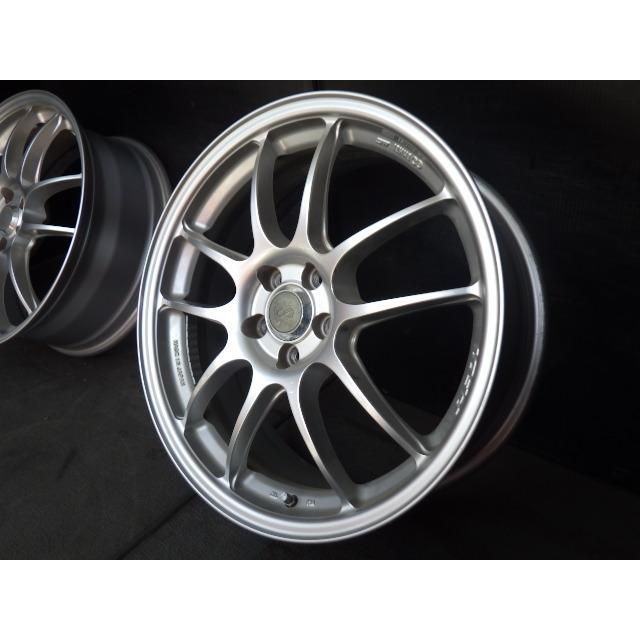 【906】◆ENKEI PF01◆18x7J 5穴 PCD100 +48◆4本◆プリウス　86など