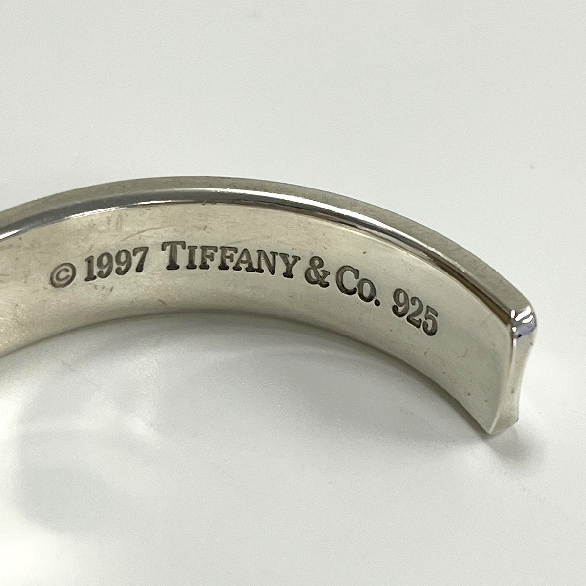 Tiffany&Co. ティファニー ナロー バングル 925 TIFFANY&Co.】ティファニー ナロー バングル シルバー925