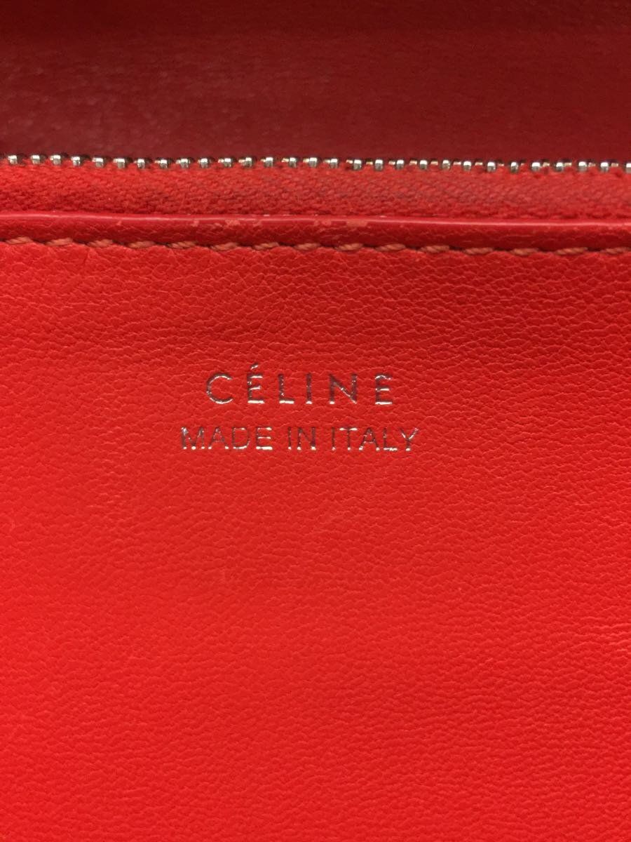 CELINE 長財布 レザー ベージュ レディース ラージフラップ S-BA-1102