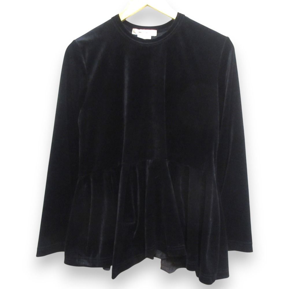 美品 23AW COMME des GARCONS コムデギャルソン ベロア 長袖