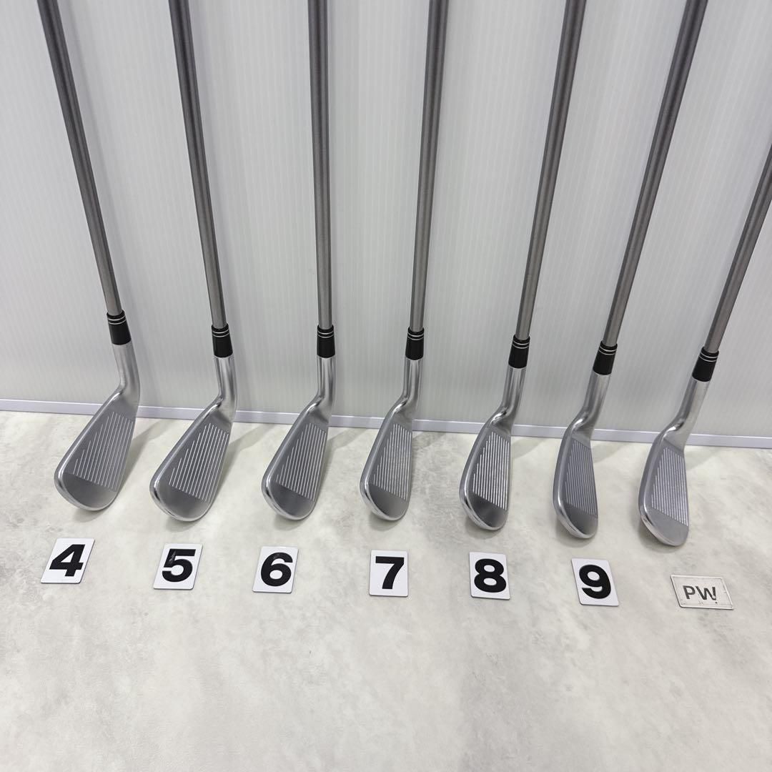  テーラーメイド BURNER FORGED 7本セット バサラ S 右 アイアンセット メンズ