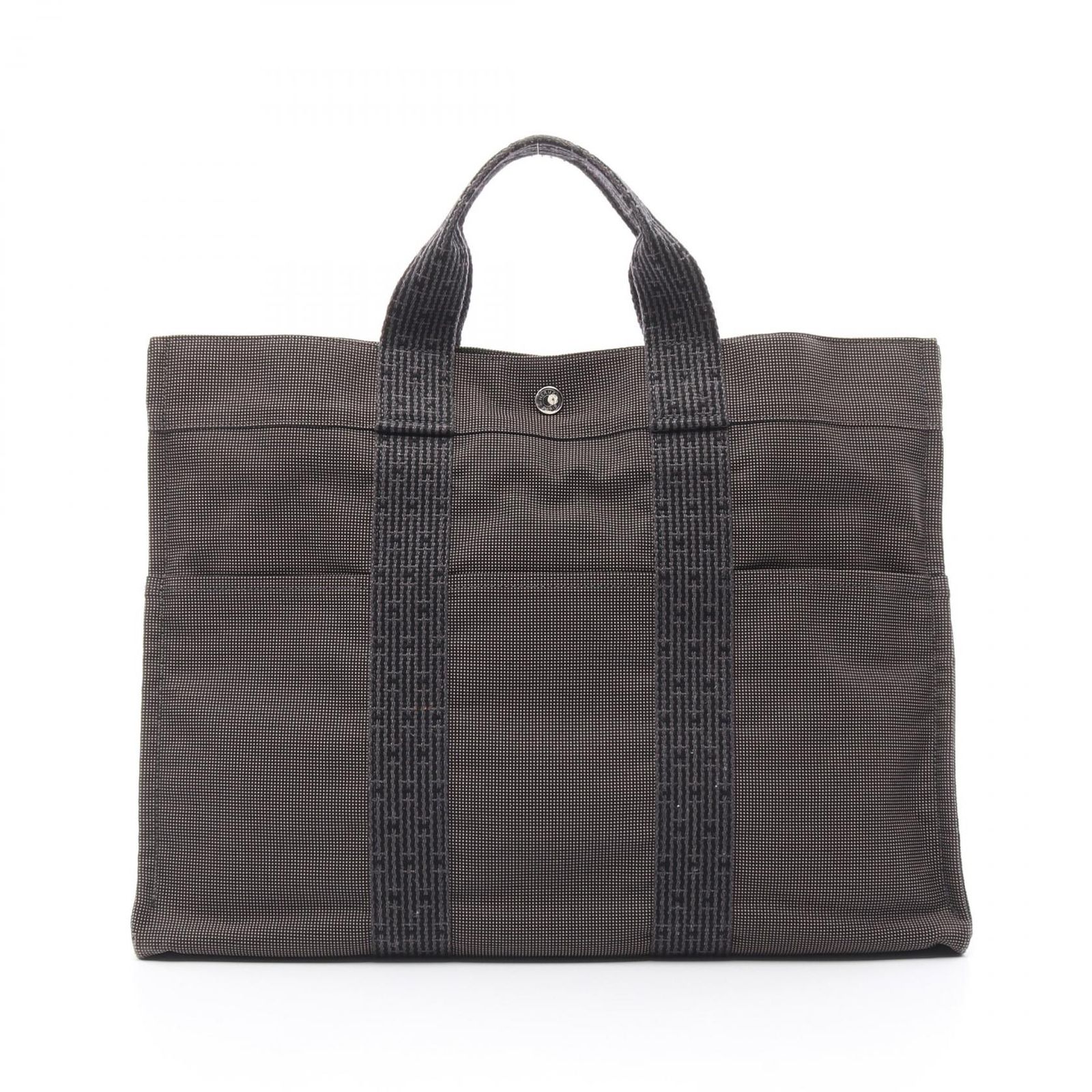 エルメス HERMES トートバッグ エールラインMM グレー