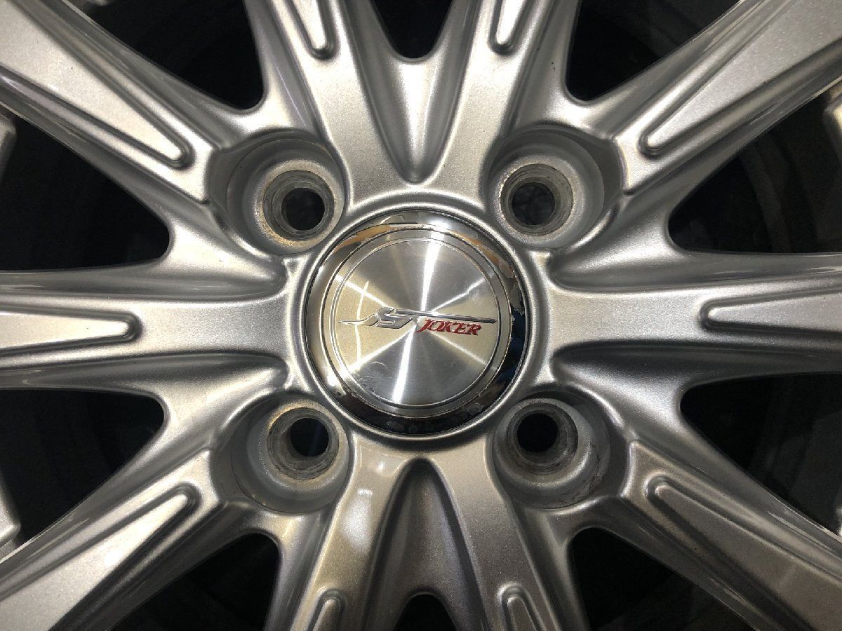 ジョーカー ウェッズ  ﾌﾟﾛﾎﾞｯｸｽ ｻｸｼｰﾄﾞ ホイール アルミ シルバー 14インチ 5J 4穴 4本 100 +39