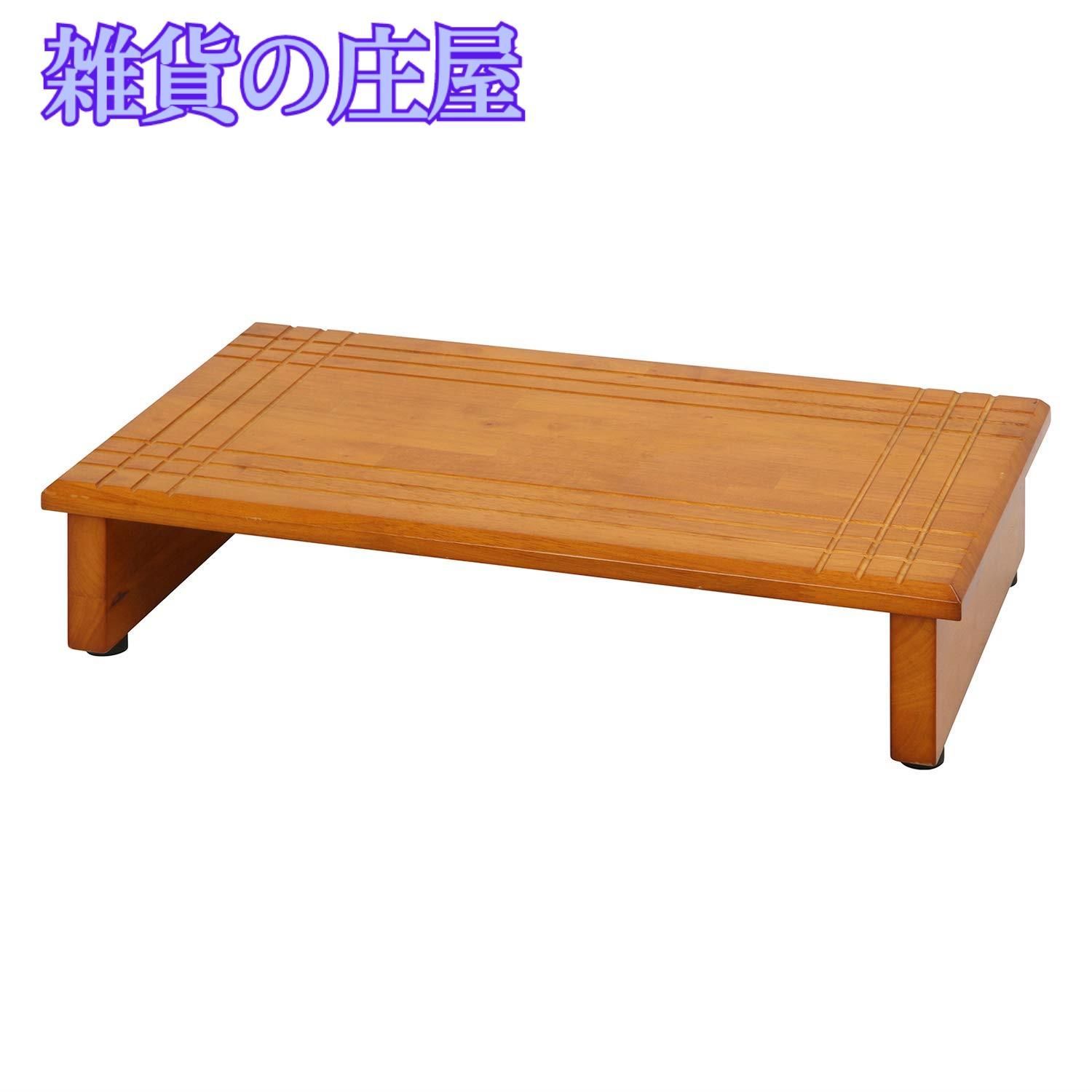  【激安セール】不二貿易 玄関台 玄関 台 段差ステップ 幅60cm 天然木 製 88989 その他