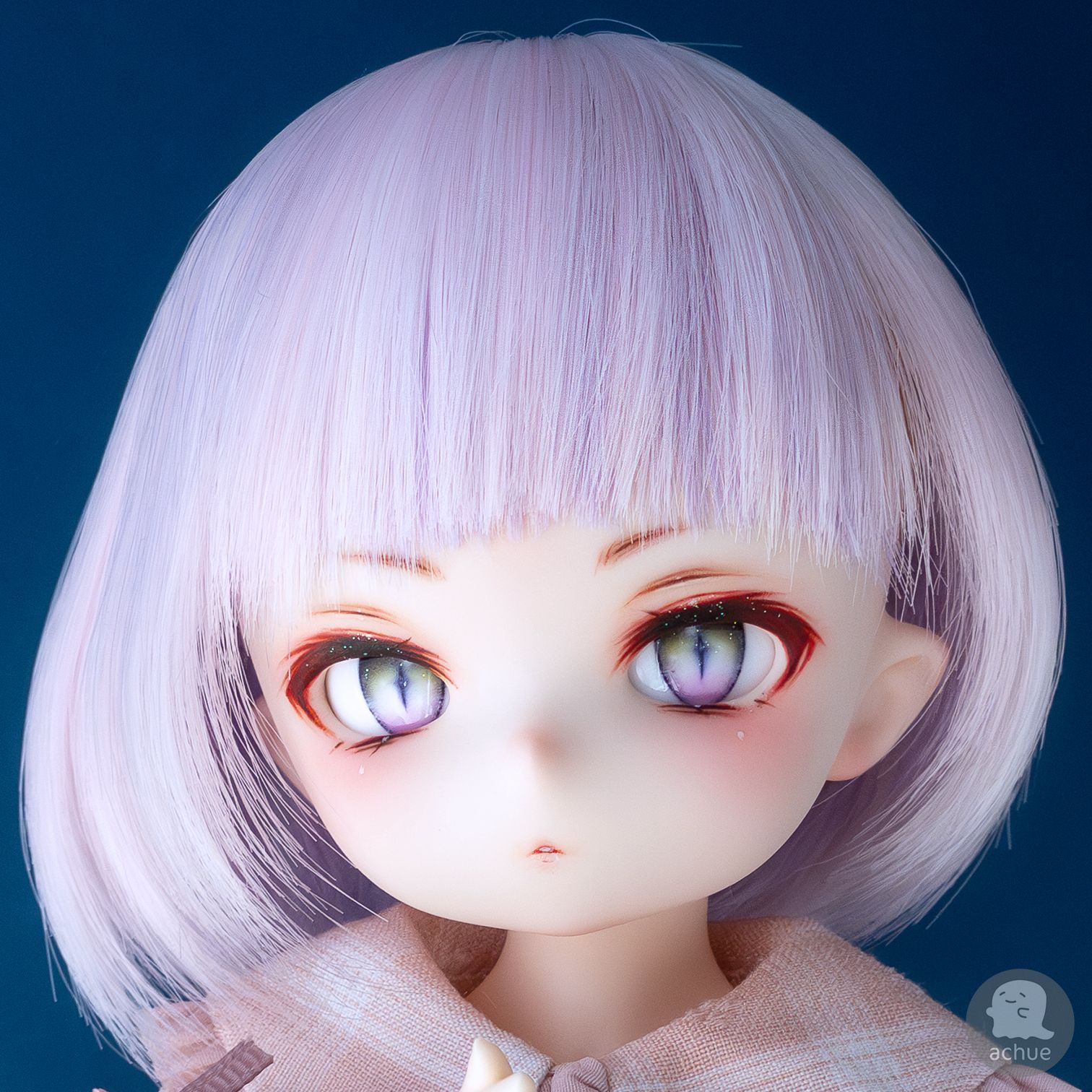 ☆1/6カスタムヘッド『まいか』☆ Yahoo!オークション - 【LUCKY STAR】 1/6カスタムドールヘッド「 愛椛
