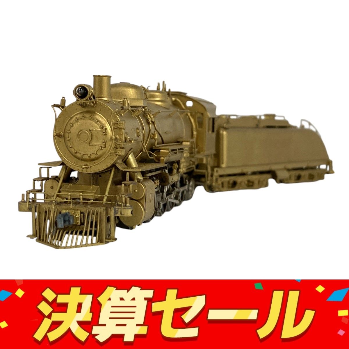 KTM 真鍮製 2-10-4 蒸気機関車 鉄道模型 HO Y10152445